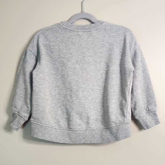 Mango Girls Tiger Sweatshirt, Size 5-6 (4) ~ EUC - Picture 2 of 7